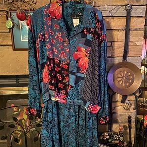 Vintage Carole Little Skirt set